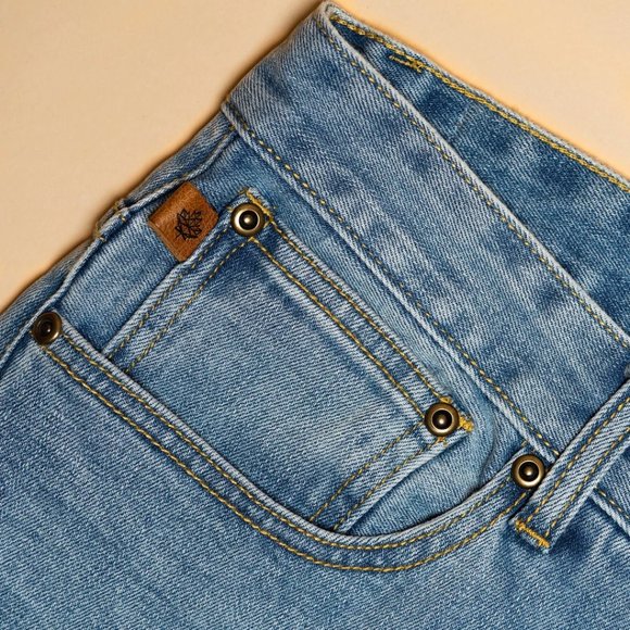 Selvedge Light Wash Slim fit Jeans, 31x30 (Days of September) - Picture 2 of 4